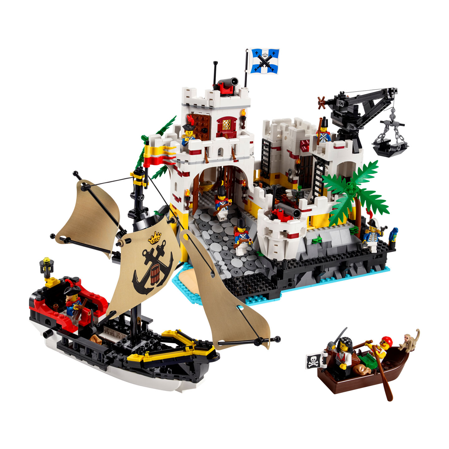 LEGO Icons 10320 - La forteresse de l&rsquo;Eldorado