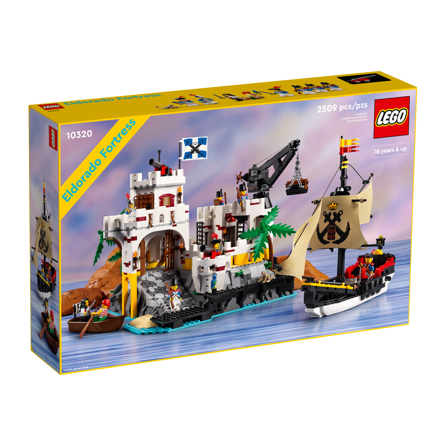 LEGO Icons 10320 - La forteresse de l&rsquo;Eldorado