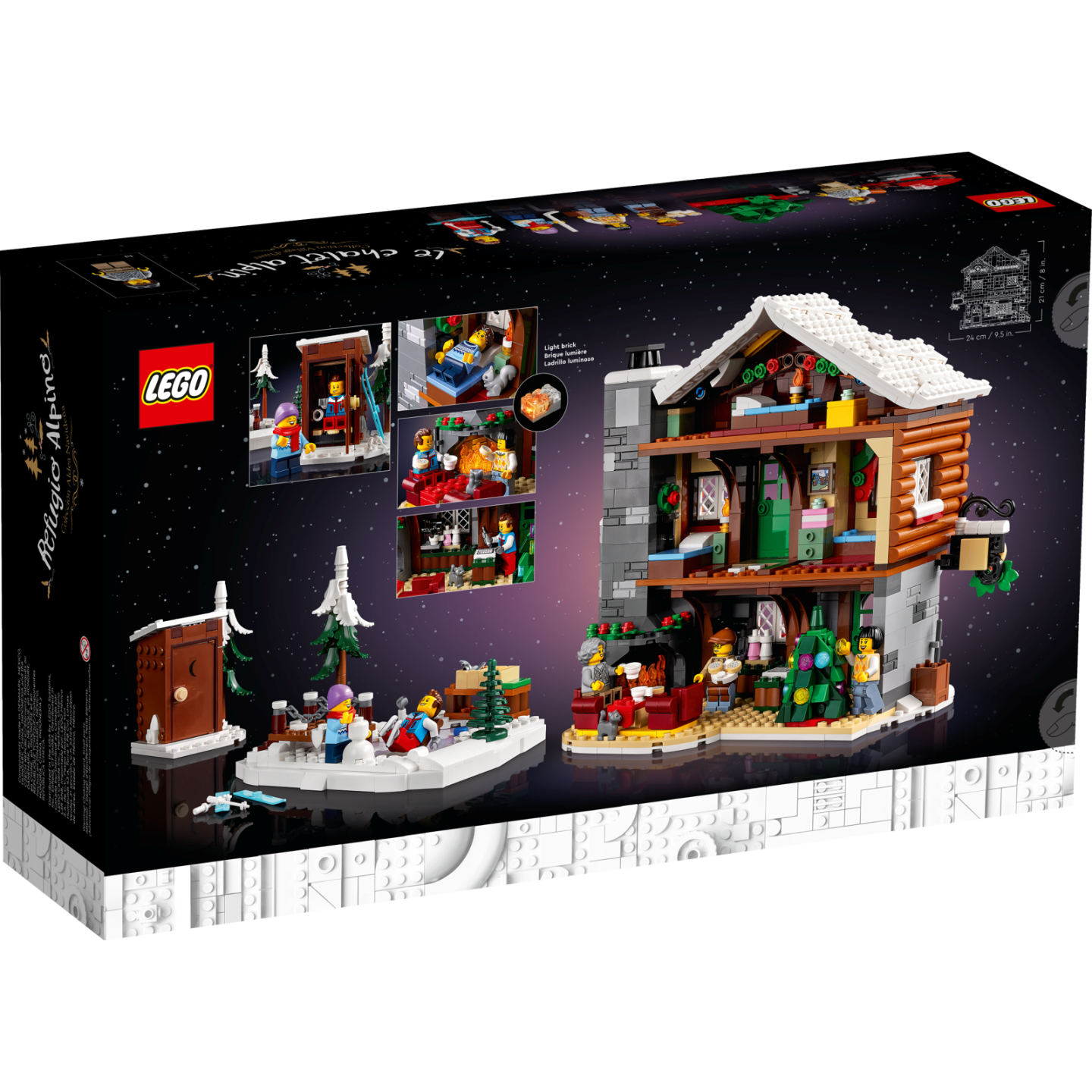 LEGO Icons 10325 - Le chalet alpin