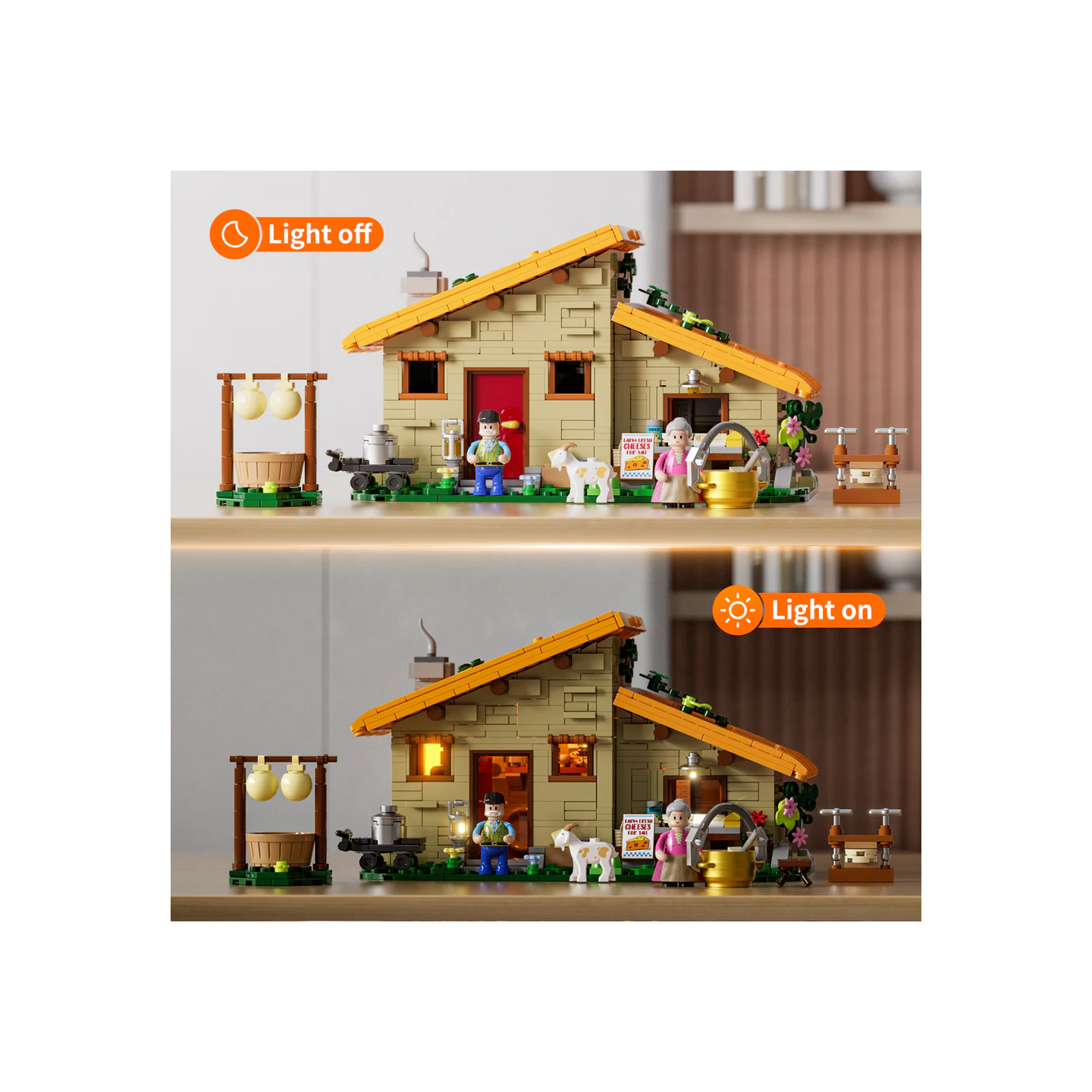 Lumibricks F9053 &ndash;  La fromagerie (Farmstead cheese house)