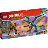 LEGO NINJAGO 71796 - Le dragon &eacute;l&eacute;mentaire contre le robot de l&rsquo;imp&eacute;ratrice