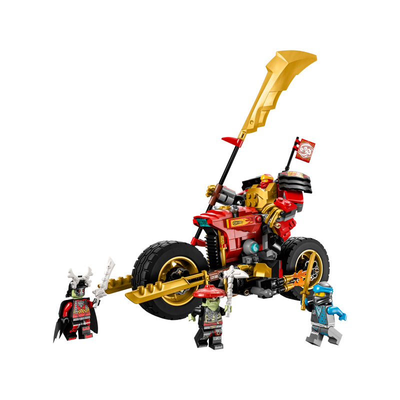 LEGO NINJAGO 71783 - La moto du robot de Kai – Évolution