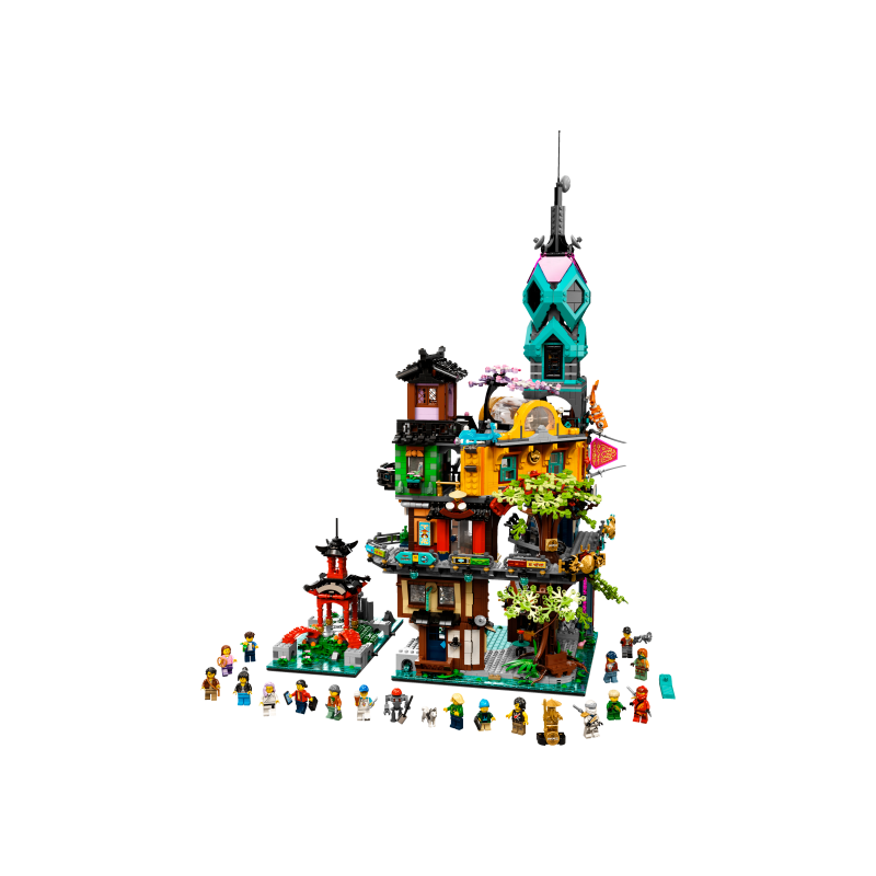 LEGO NINJAGO 71741 - Les jardins de la ville de NINJAGO®