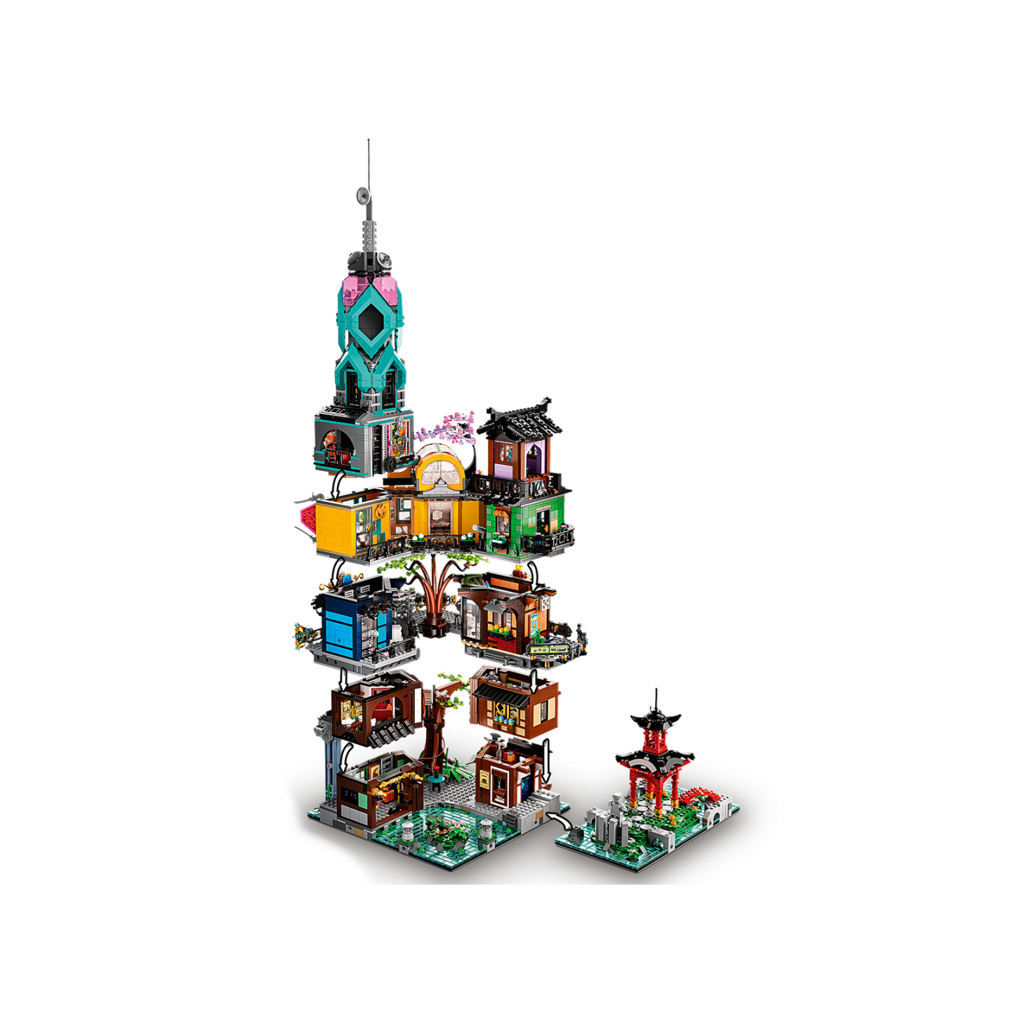 LEGO NINJAGO 71741 - Les jardins de la ville de NINJAGO&reg;