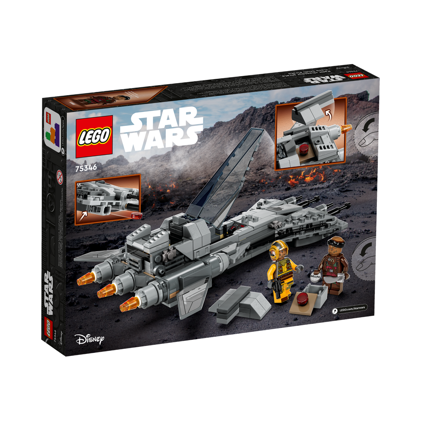 LEGO Star&nbsp;Wars&trade; 75346 - Le chasseur pirate