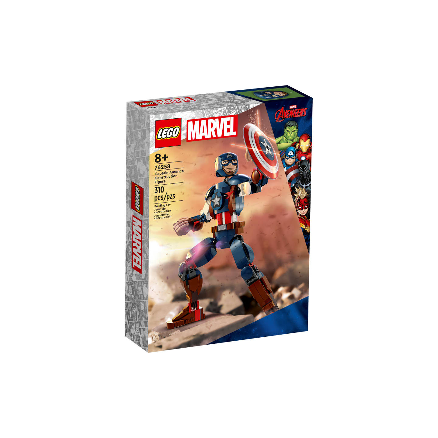 LEGO Marvel 76258 - La figurine de Captain America