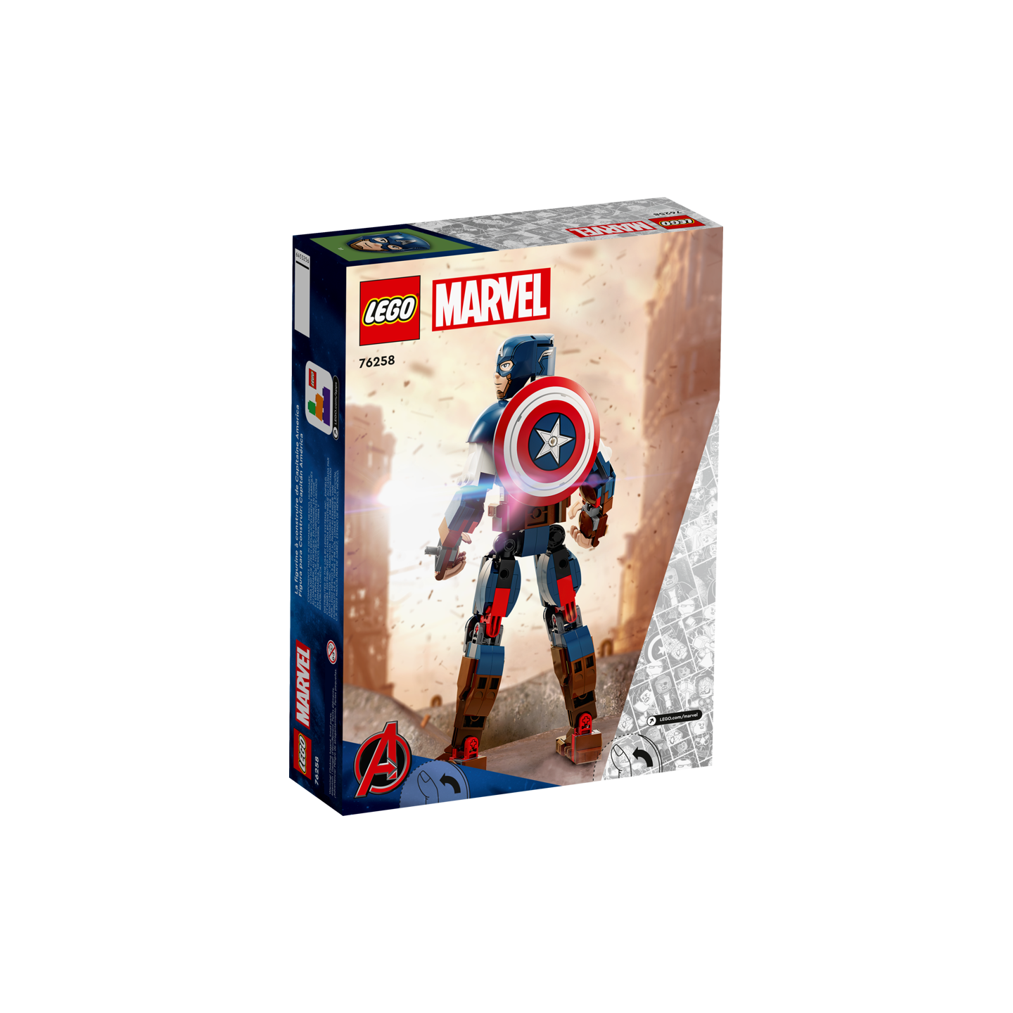 LEGO Marvel 76258 - La figurine de Captain America