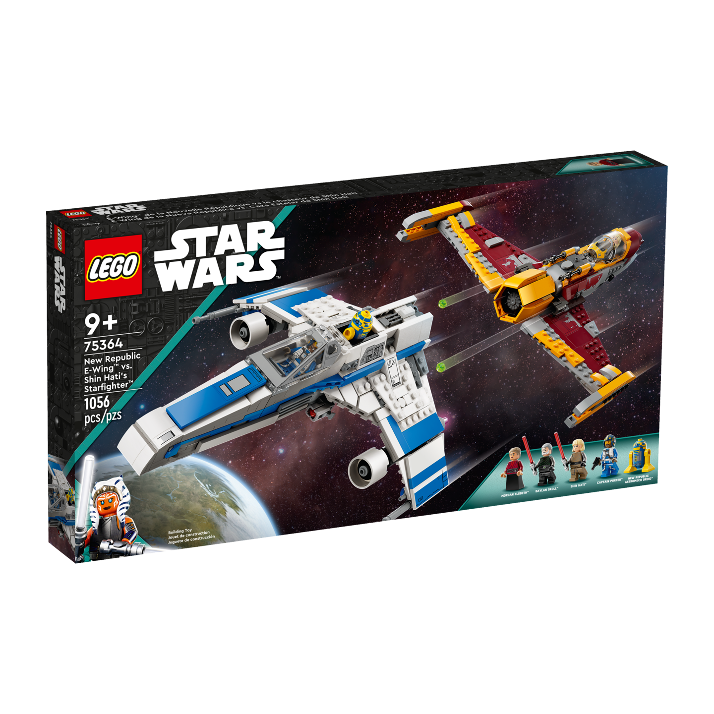 LEGO Star&nbsp;Wars 75364 - L&rsquo;E-wing de la Nouvelle R&eacute;publique contre&nbsp;le chasseur&nbsp;de Shin Hati