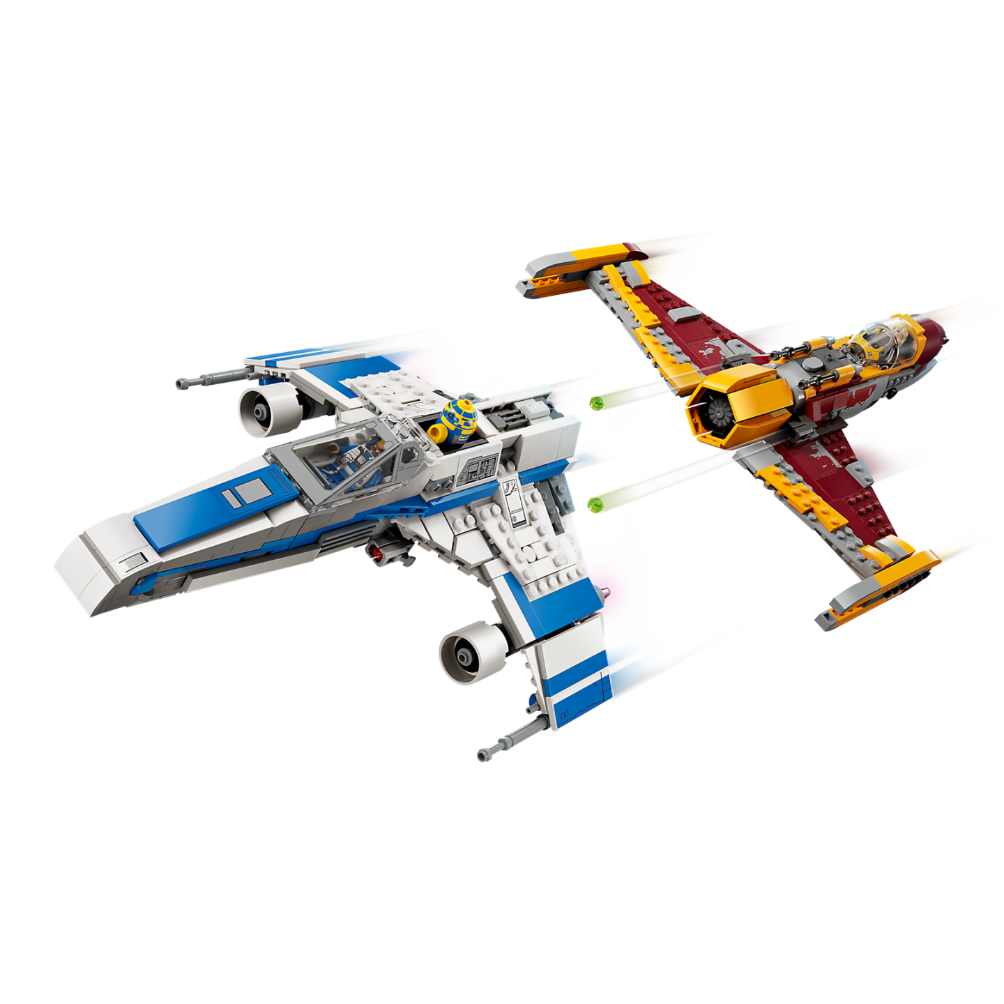 LEGO Star&nbsp;Wars 75364 - L&rsquo;E-wing de la Nouvelle R&eacute;publique contre&nbsp;le chasseur&nbsp;de Shin Hati