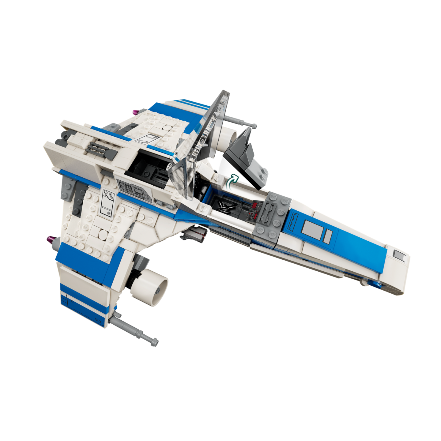 LEGO Star&nbsp;Wars 75364 - L&rsquo;E-wing de la Nouvelle R&eacute;publique contre&nbsp;le chasseur&nbsp;de Shin Hati