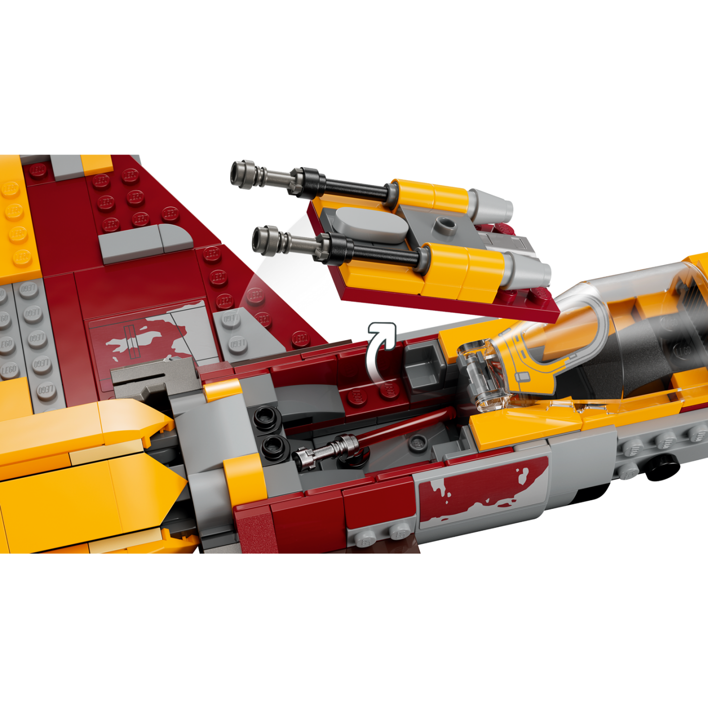 LEGO Star&nbsp;Wars 75364 - L&rsquo;E-wing de la Nouvelle R&eacute;publique contre&nbsp;le chasseur&nbsp;de Shin Hati