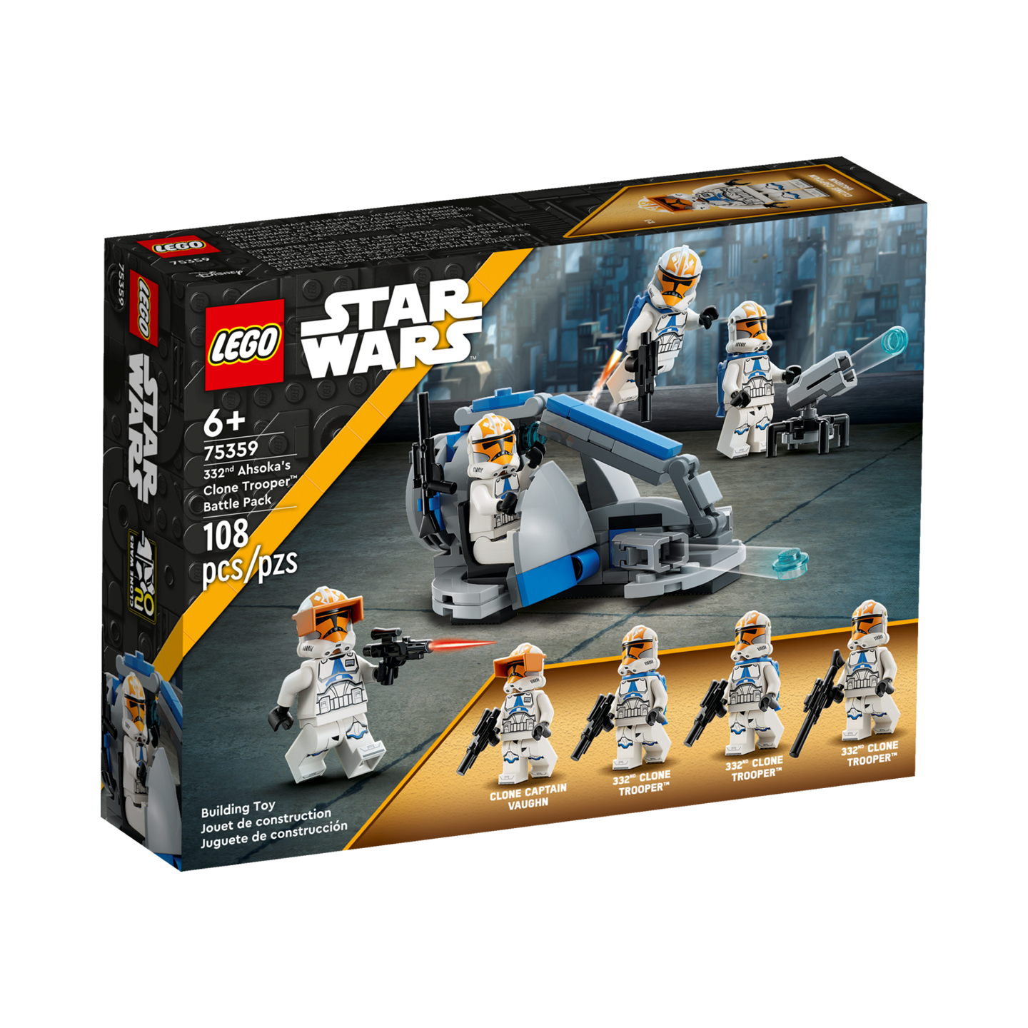 LEGO Star&nbsp;Wars 75359 - Pack de combat des Clone Troopers&trade; de la 332e Compagnie d&rsquo;Ahsoka