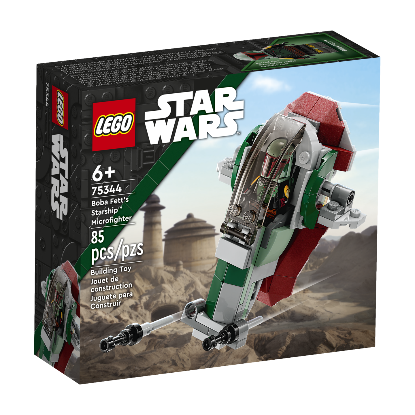 LEGO Star&nbsp;Wars 75344 - Le vaisseau de Boba Fett&nbsp;Microfighter