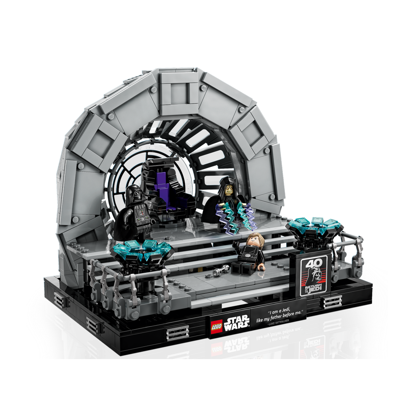 LEGO Star&nbsp;Wars 75352 - Diorama de la salle du tr&ocirc;ne de l&rsquo;Empereur