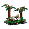 LEGO Star&nbsp;Wars 75353 - Diorama de la course-poursuite en speeder sur Endor