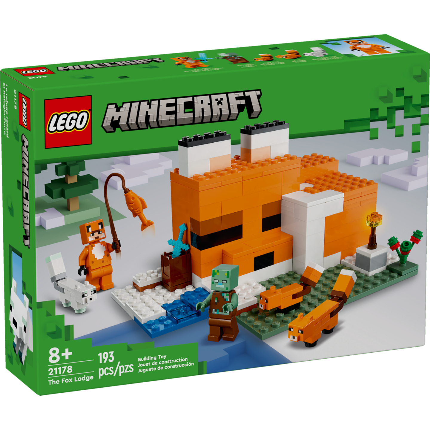 LEGO Minecraft 21178 - Le refuge&nbsp;renard