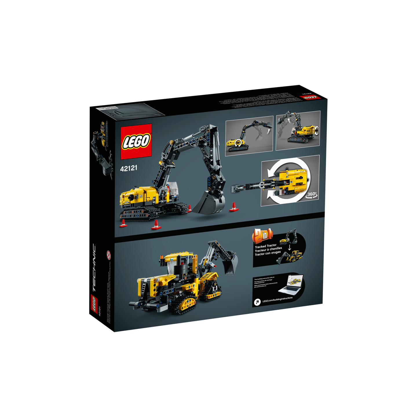 LEGO Technic 42121 - Pelleteuse