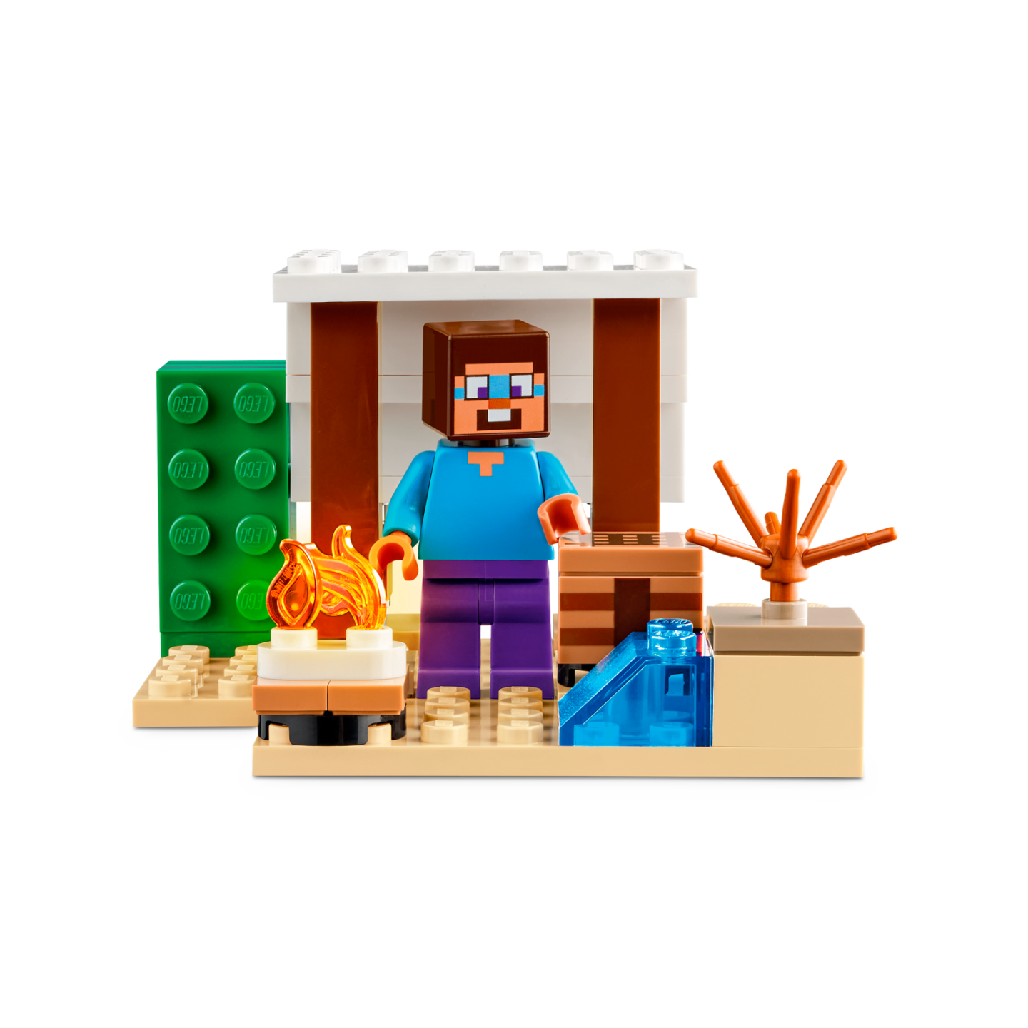 LEGO Minecraft 21251 - L&rsquo;exp&eacute;dition de Steve dans le d&eacute;sert