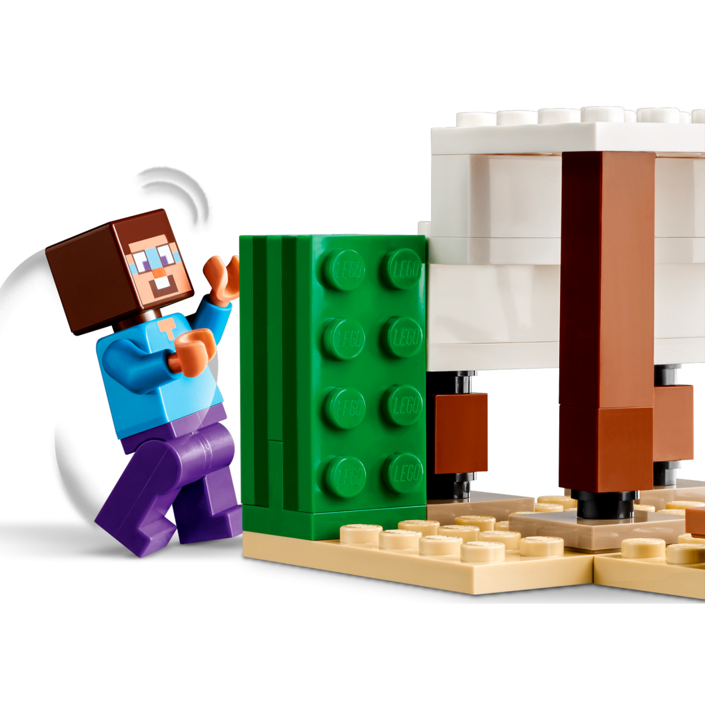 LEGO Minecraft 21251 - L&rsquo;exp&eacute;dition de Steve dans le d&eacute;sert