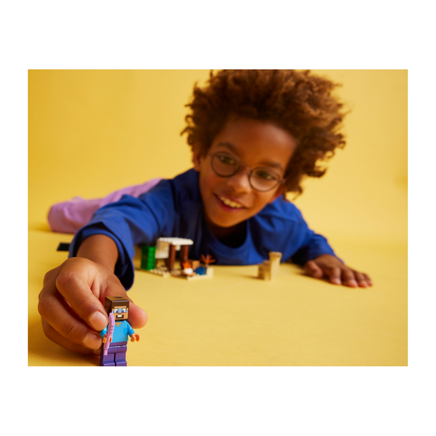 LEGO Minecraft 21251 - L&rsquo;exp&eacute;dition de Steve dans le d&eacute;sert