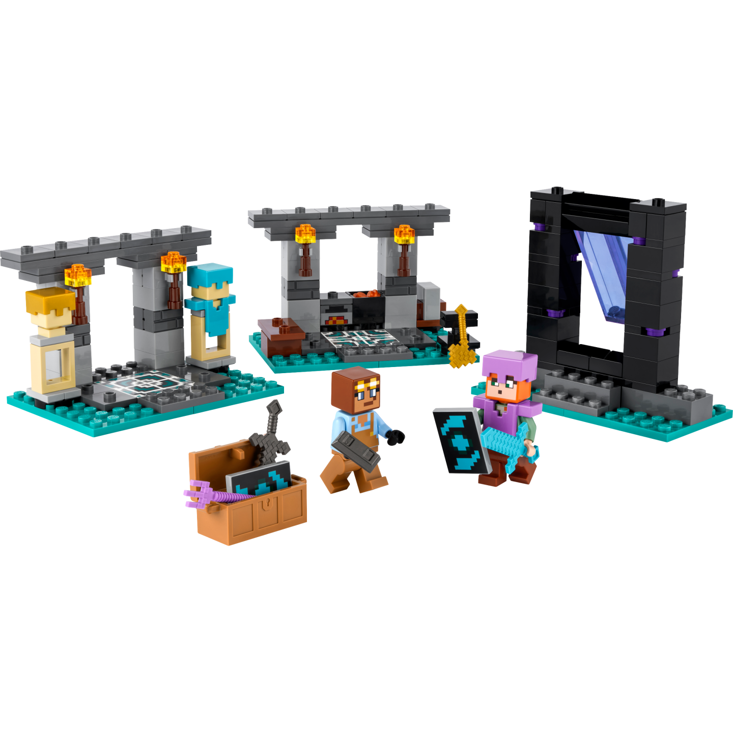 LEGO Minecraft 21252 - L&rsquo;armurerie