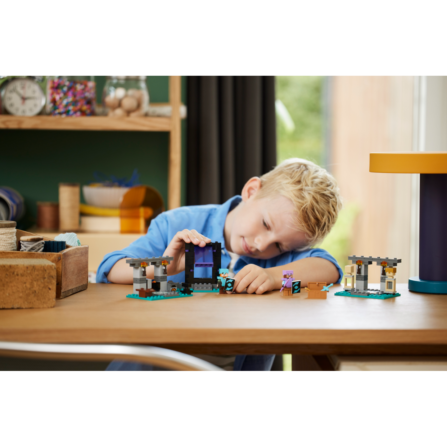 LEGO Minecraft 21252 - L&rsquo;armurerie