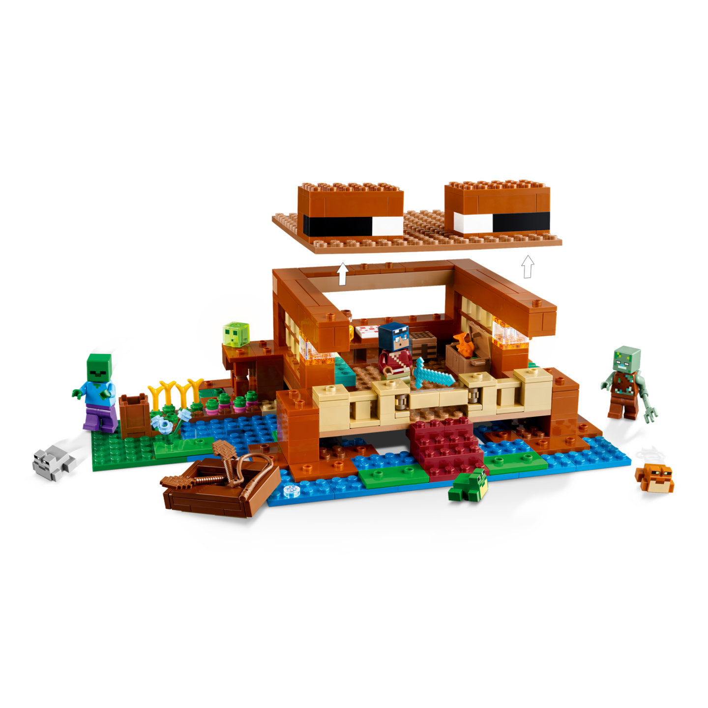 LEGO Minecraft 21256 - La maison de la grenouille