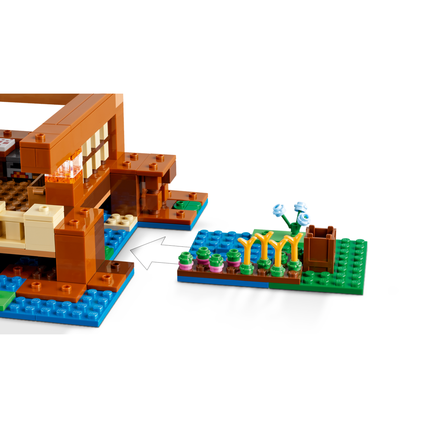 LEGO Minecraft 21256 - La maison de la grenouille