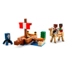 LEGO Minecraft 21259 - Le voyage du bateau pirate