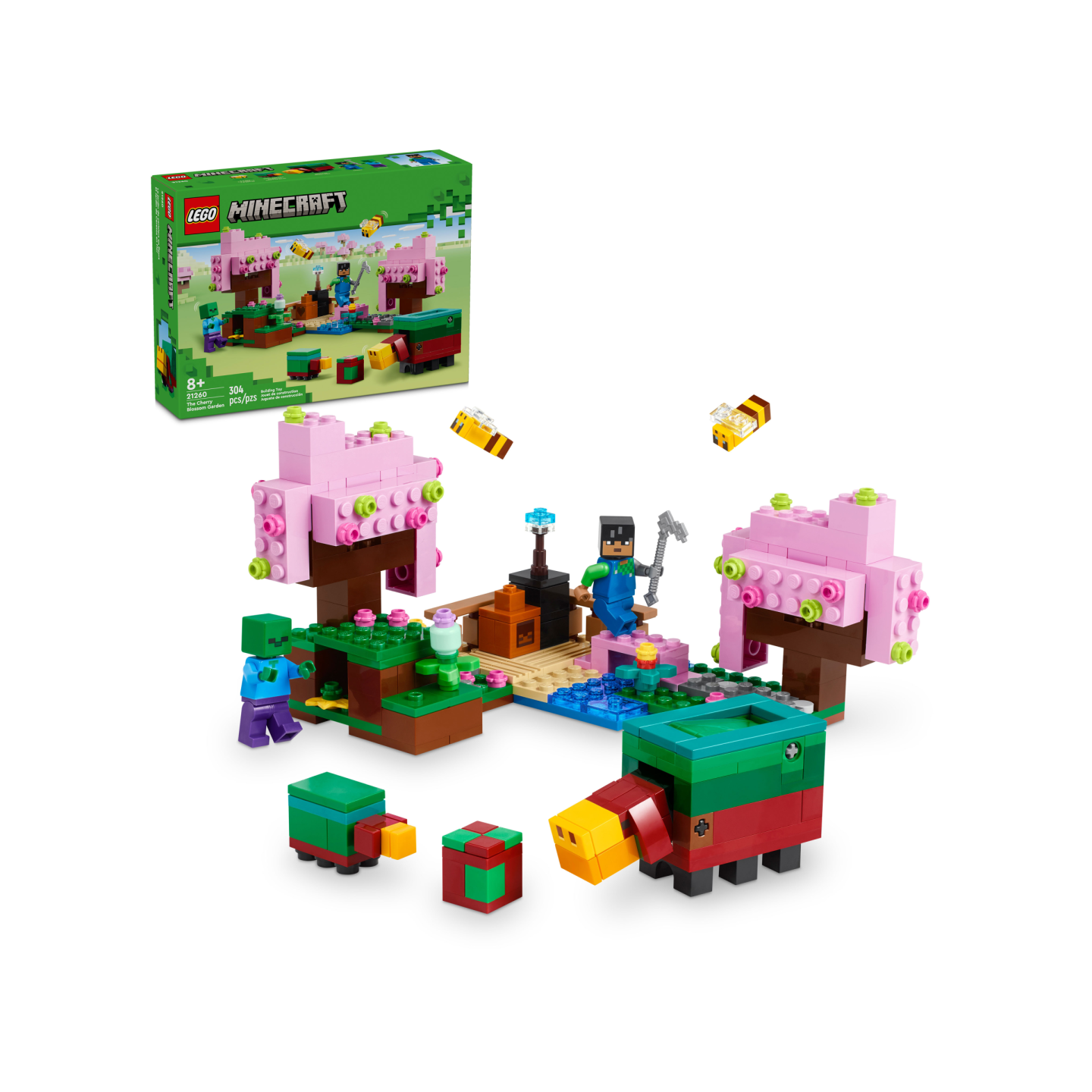 LEGO Minecraft 21260 - Le jardin des cerisiers en fleurs