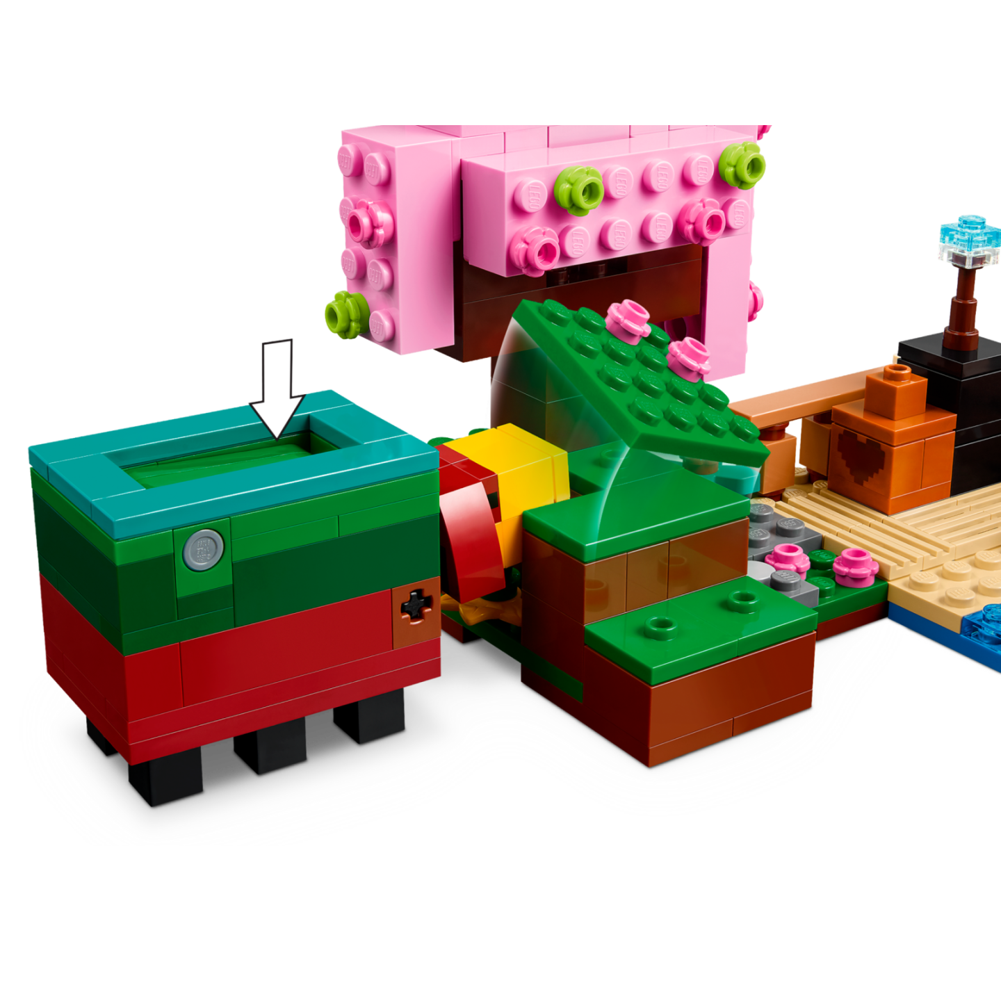 LEGO Minecraft 21260 - Le jardin des cerisiers en fleurs