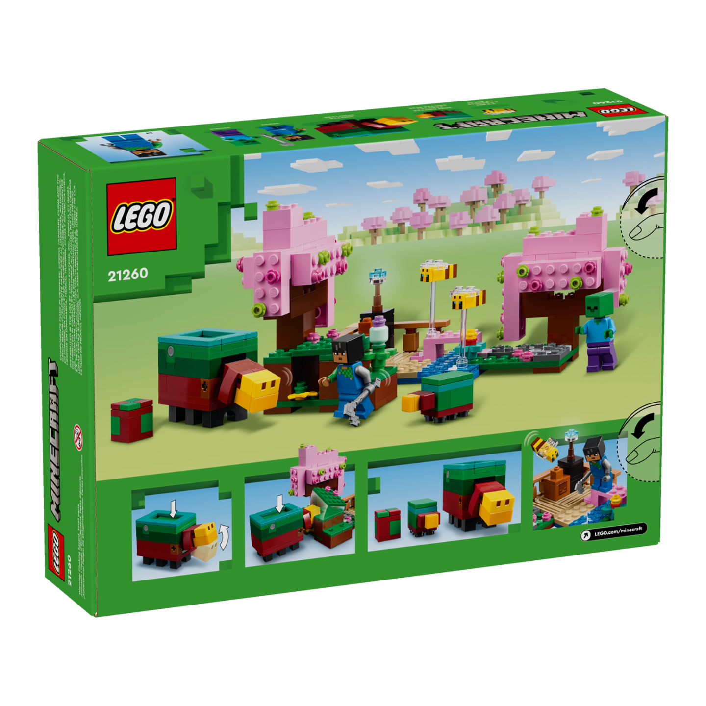 LEGO Minecraft 21260 - Le jardin des cerisiers en fleurs