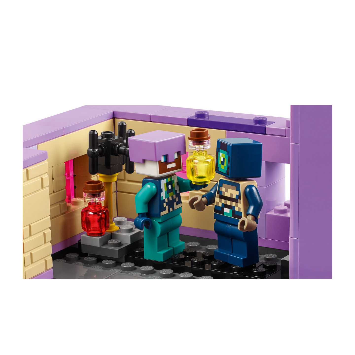 LEGO Minecraft 21264 - Le dragon et le navire de l&rsquo;Ender