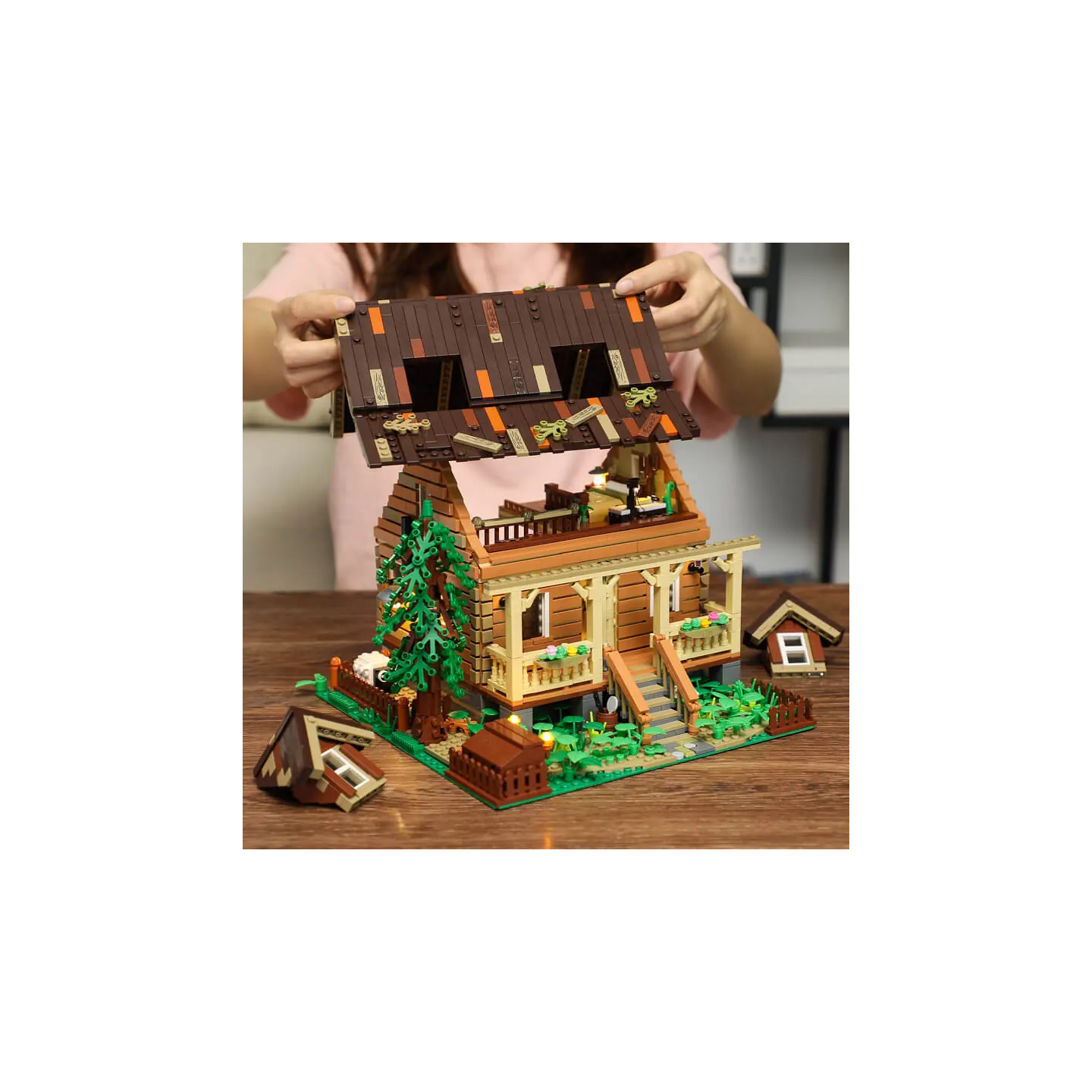 Lumibricks FH9001 &ndash;  La cabane en bois