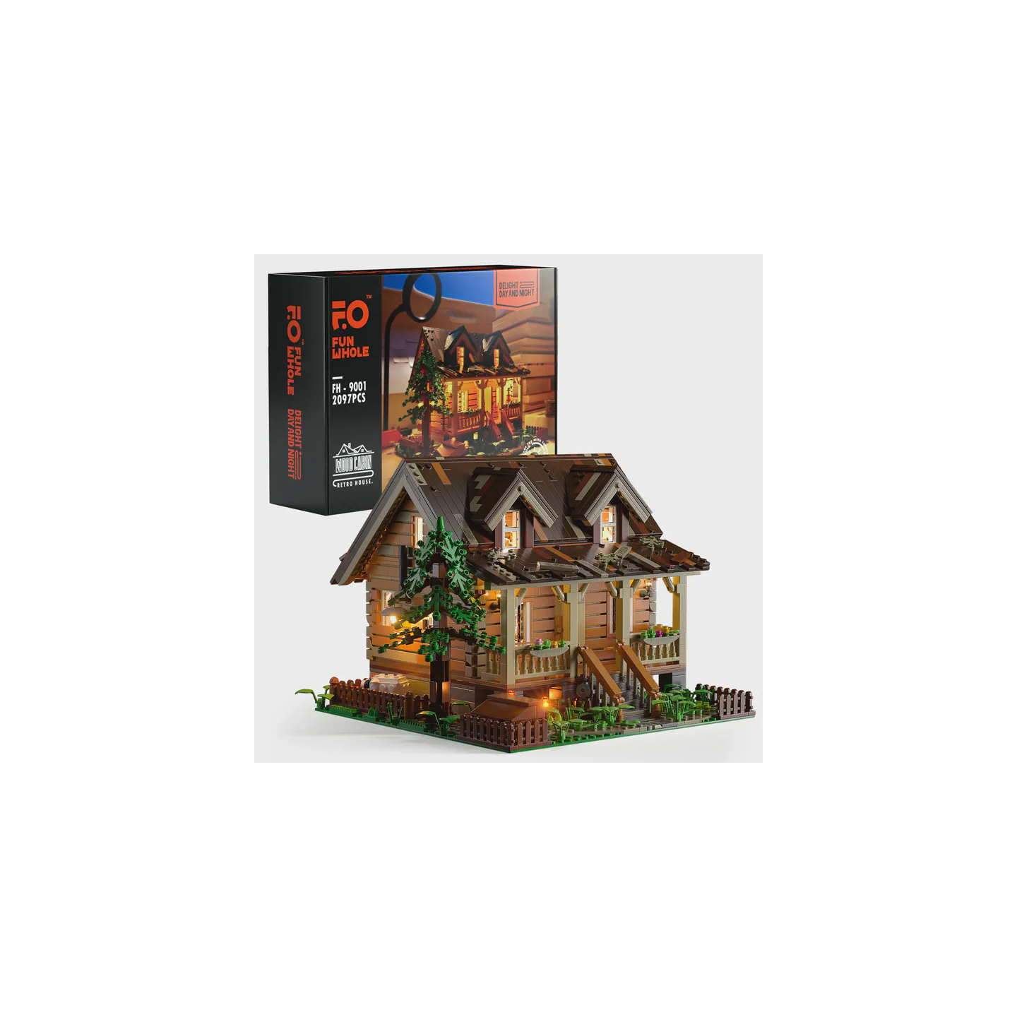 Lumibricks FH9001 &ndash;  La cabane en bois