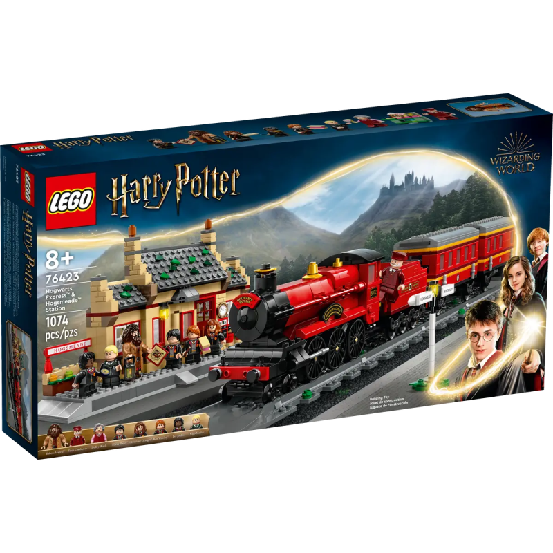LEGO® 76423 Poudlard Express & gare de Pré‑au‑Lard – Train Harry Potter | Brickeez
