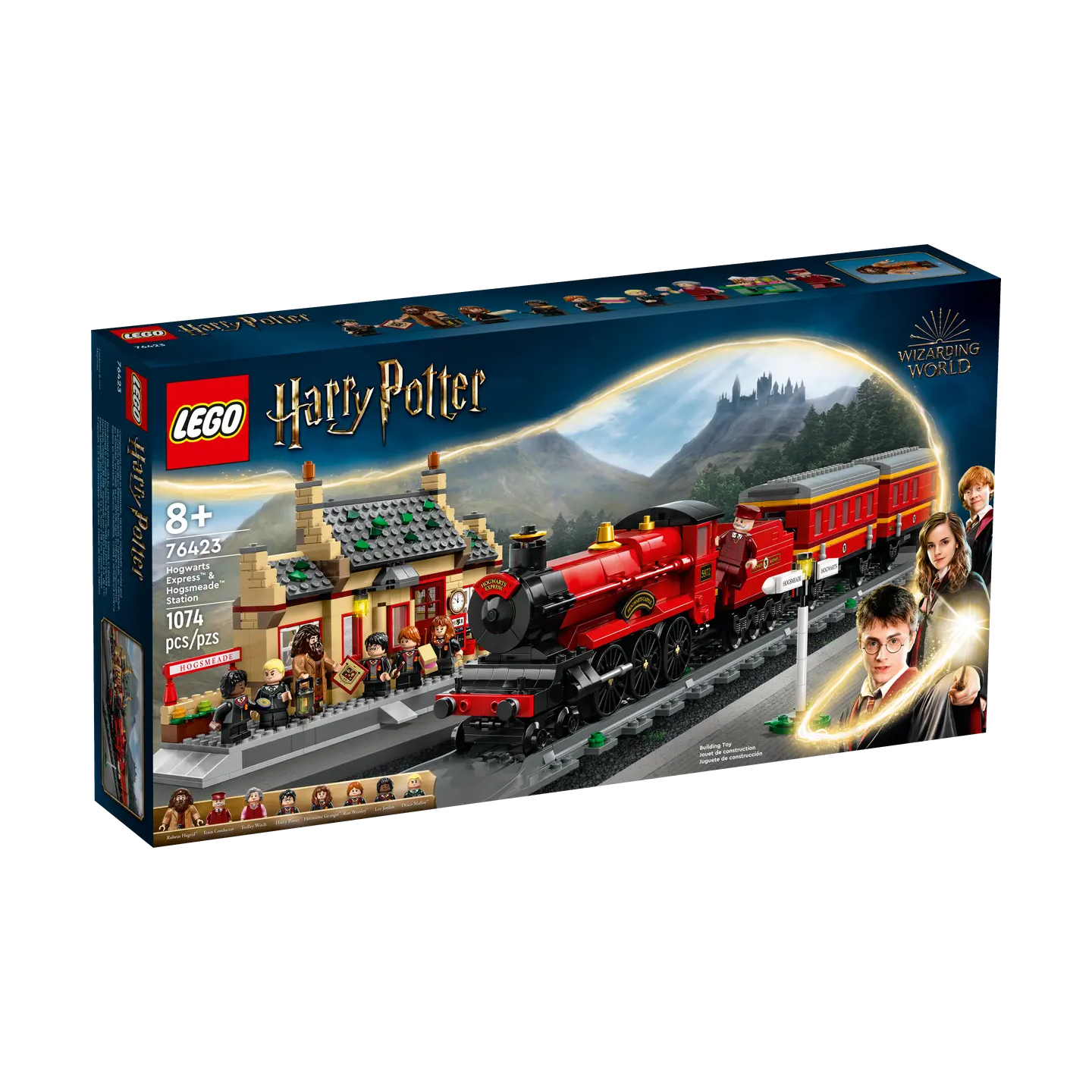 LEGO&reg; 76423 Poudlard Express & gare de Pr&eacute;‑au‑Lard &ndash; Train Harry Potter | Brickeez