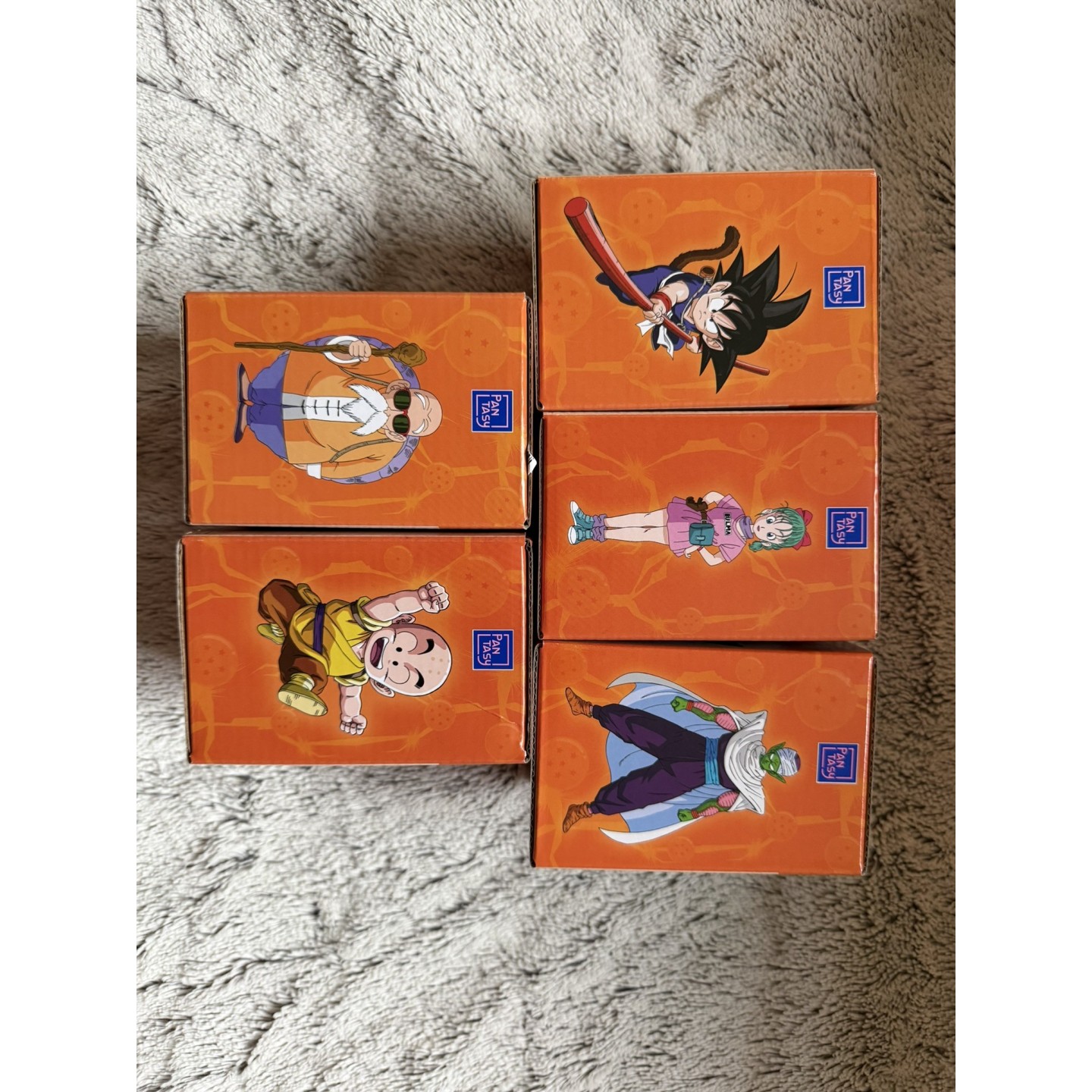 Pantasy - Pack complet Dragon Ball - Goku Bulma Tortue g&eacute;nial Picollo Krilin