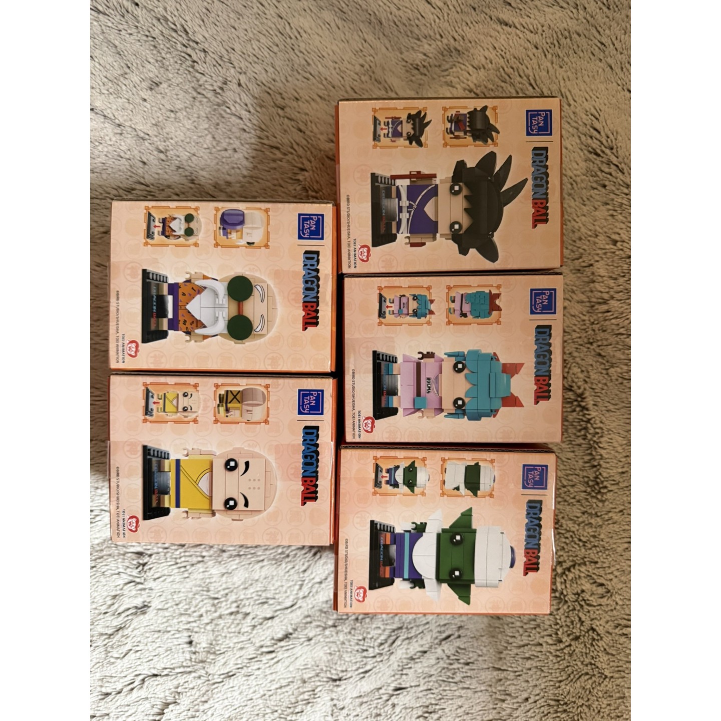 Pantasy - Pack complet Dragon Ball - Goku Bulma Tortue g&eacute;nial Picollo Krilin