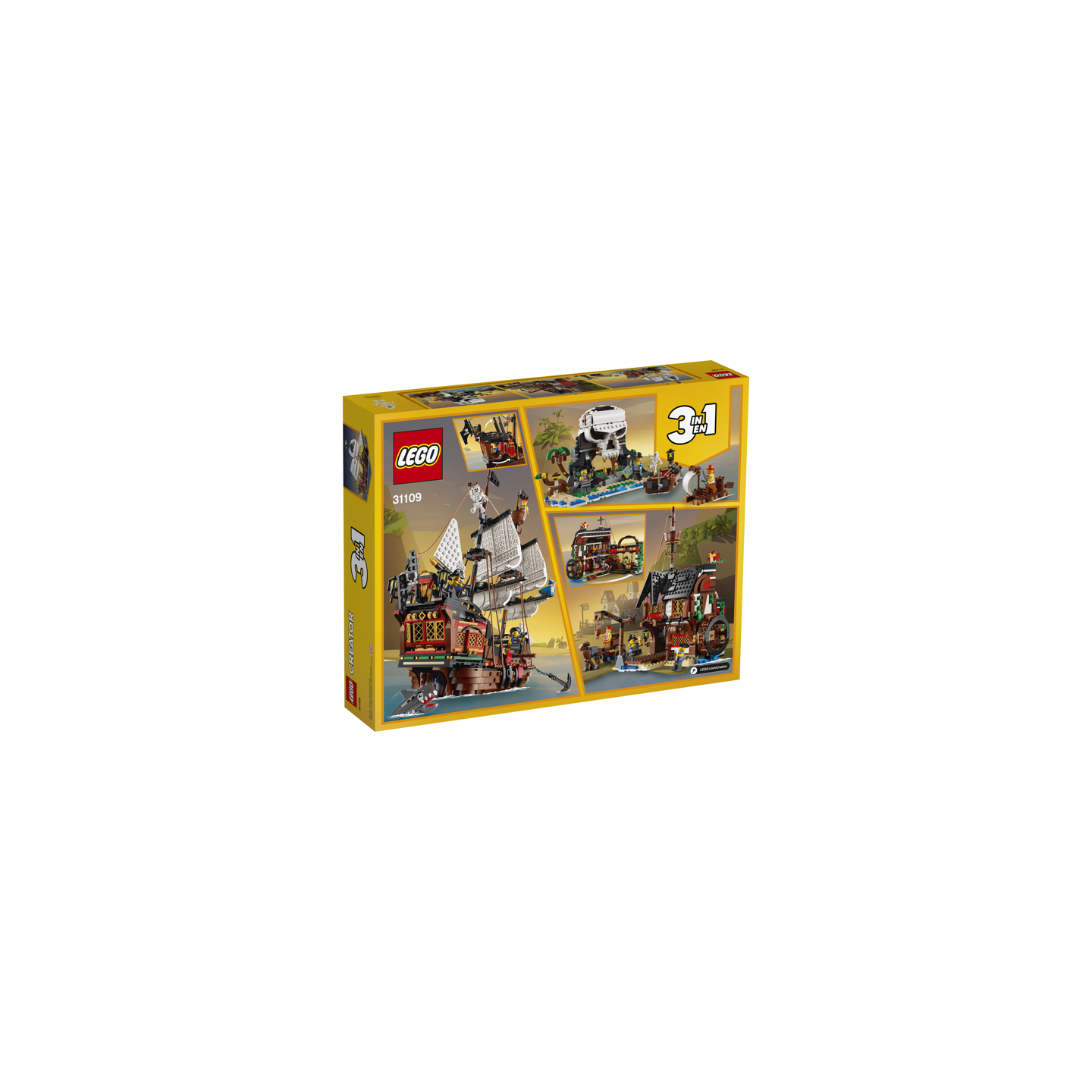 LEGO Creator 3-en-1 31109 - Le bateau pirate