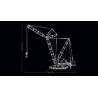 LEGO Technic 42146 - La grue sur chenilles Liebherr&nbsp;LR&nbsp;13000