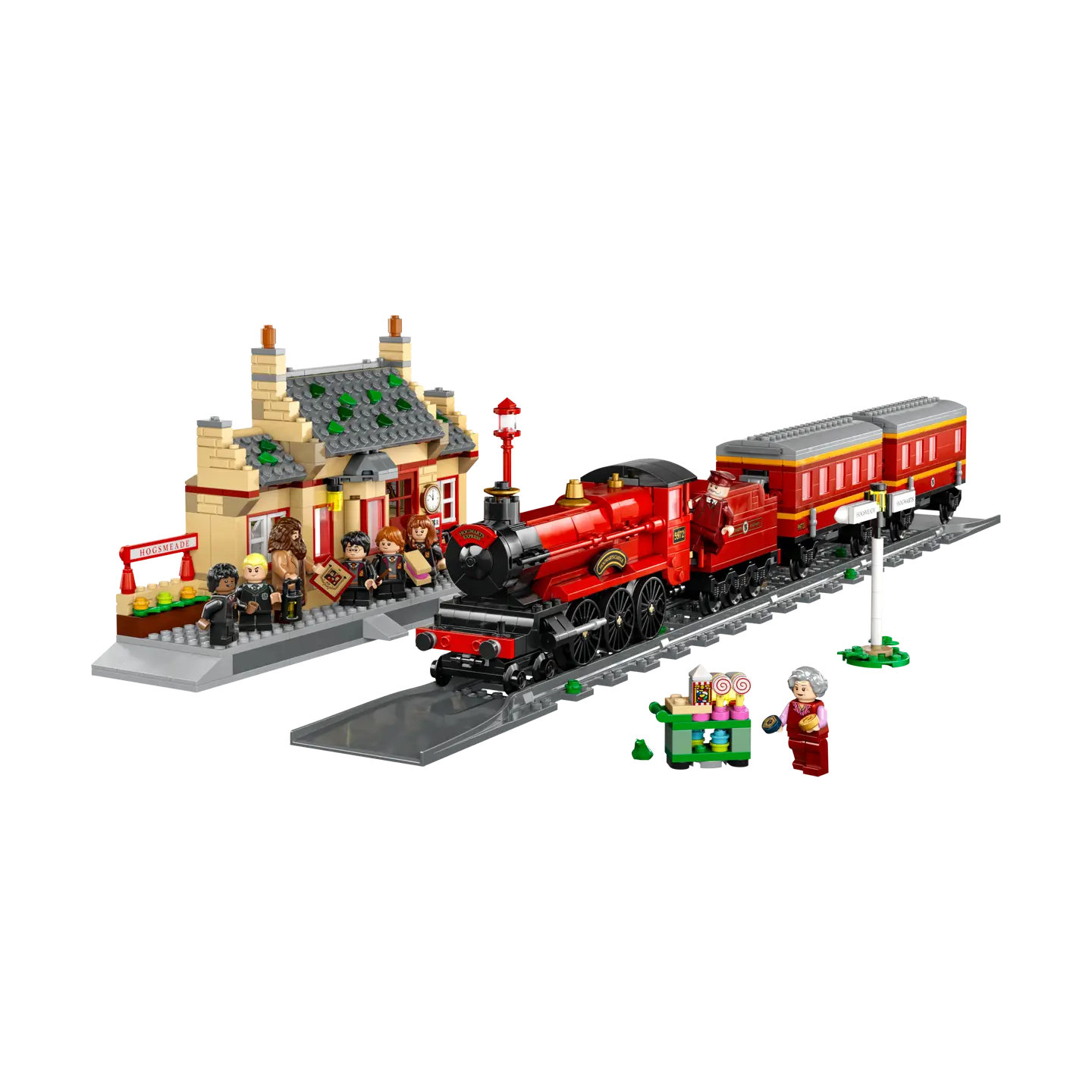 LEGO&reg; 76423 Poudlard Express & gare de Pr&eacute;‑au‑Lard &ndash; Train Harry Potter | Brickeez