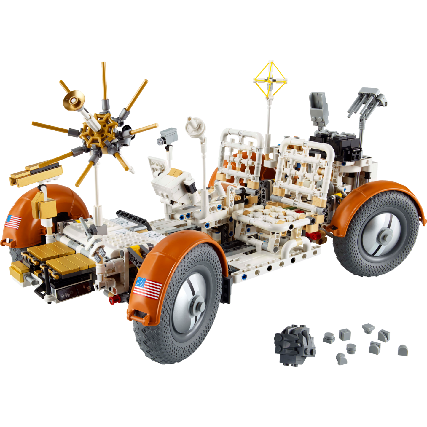 LEGO Technic 42182 - V&eacute;hicule d&rsquo;exploration lunaire NASA Apollo - LRV