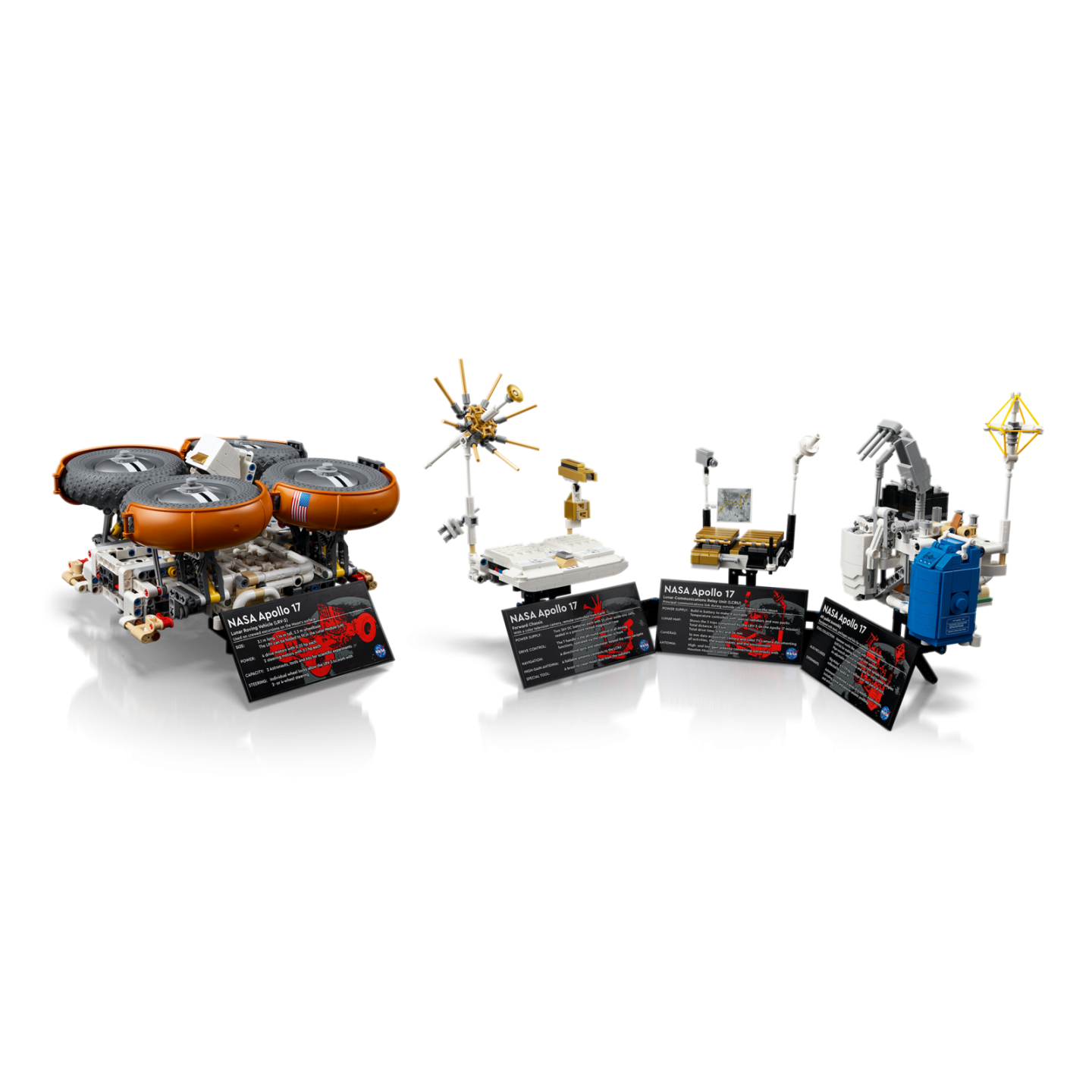 LEGO Technic 42182 - V&eacute;hicule d&rsquo;exploration lunaire NASA Apollo - LRV