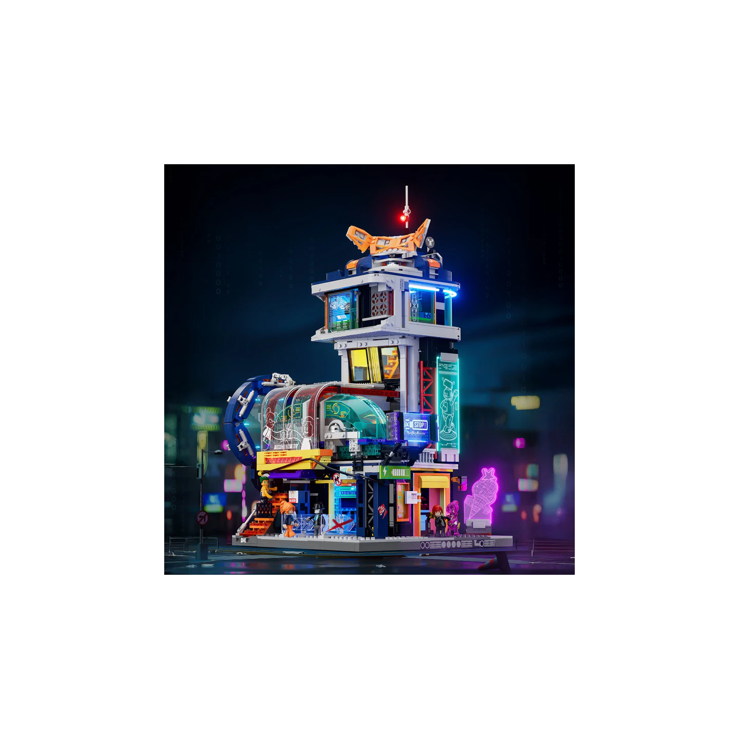 Lumibricks 17006 - La station de train flottante