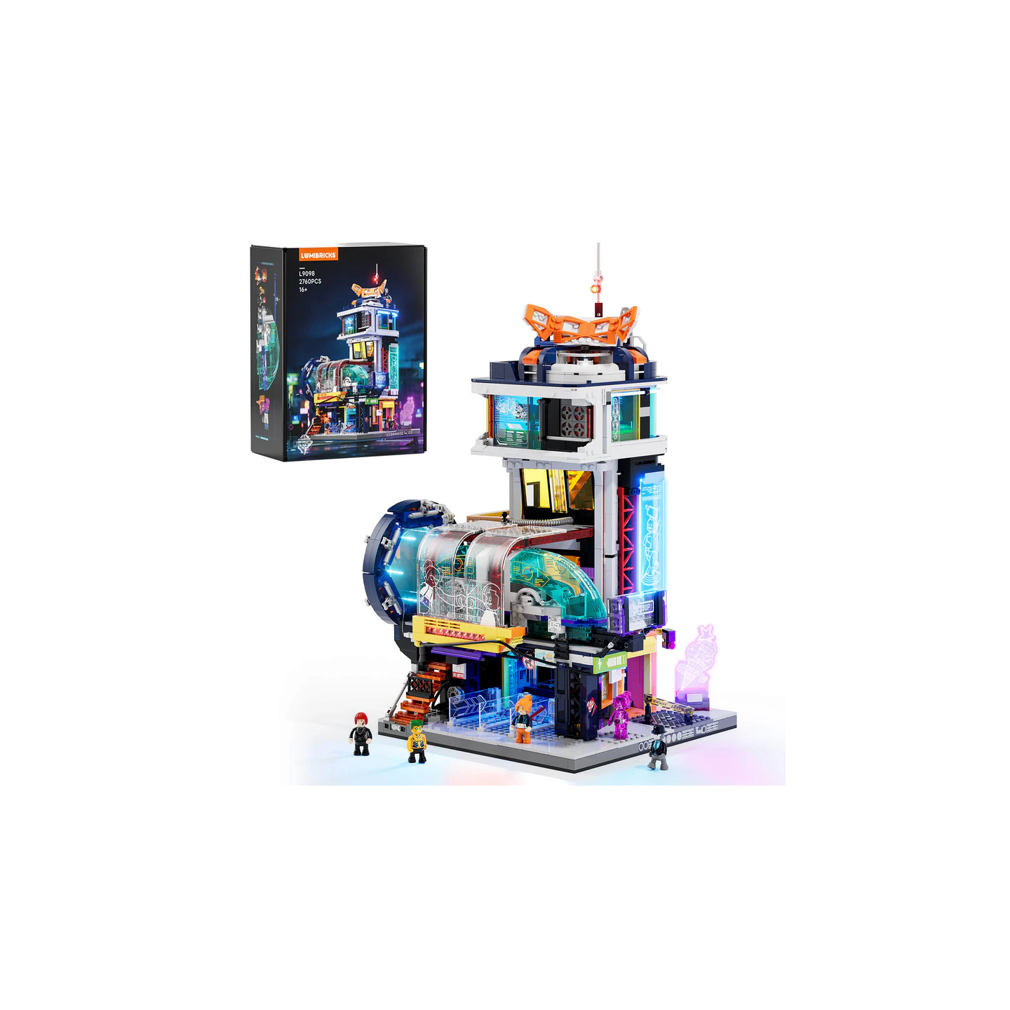 Lumibricks 17006 - La station de train flottante