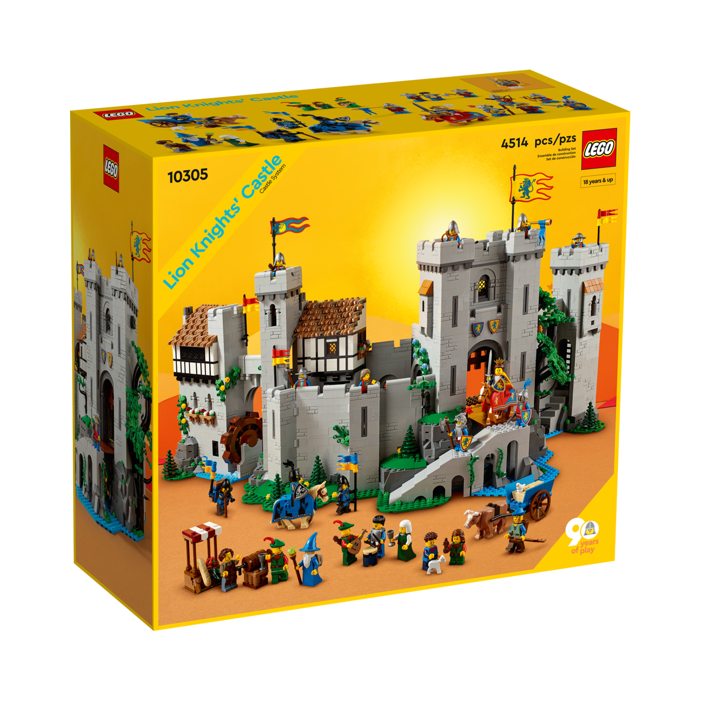 LEGO Icons 10305 - Le ch&acirc;teau des Chevaliers du Lion